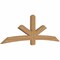 Ekena Millwork Alberta Smooth Timber Gable Bracket, Western Red Cedar, 96"W x 32"H x 3 1/2"D x 5 1/2"F, 8/12 Pitch GBW096X32X0406ALB00SWR - alternate 3